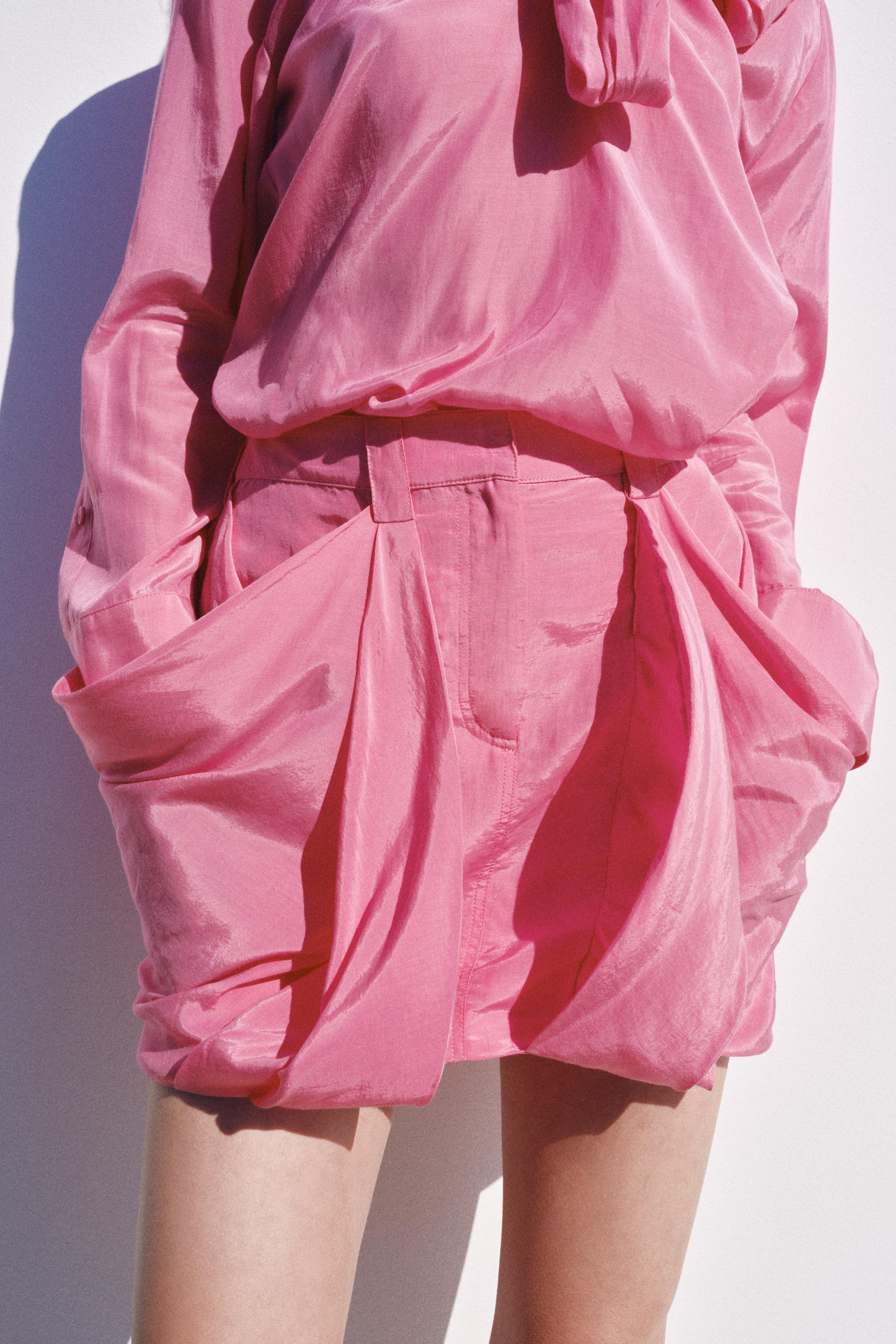 FLOWY BLOUSE WITH TIES ZW COLLECTION